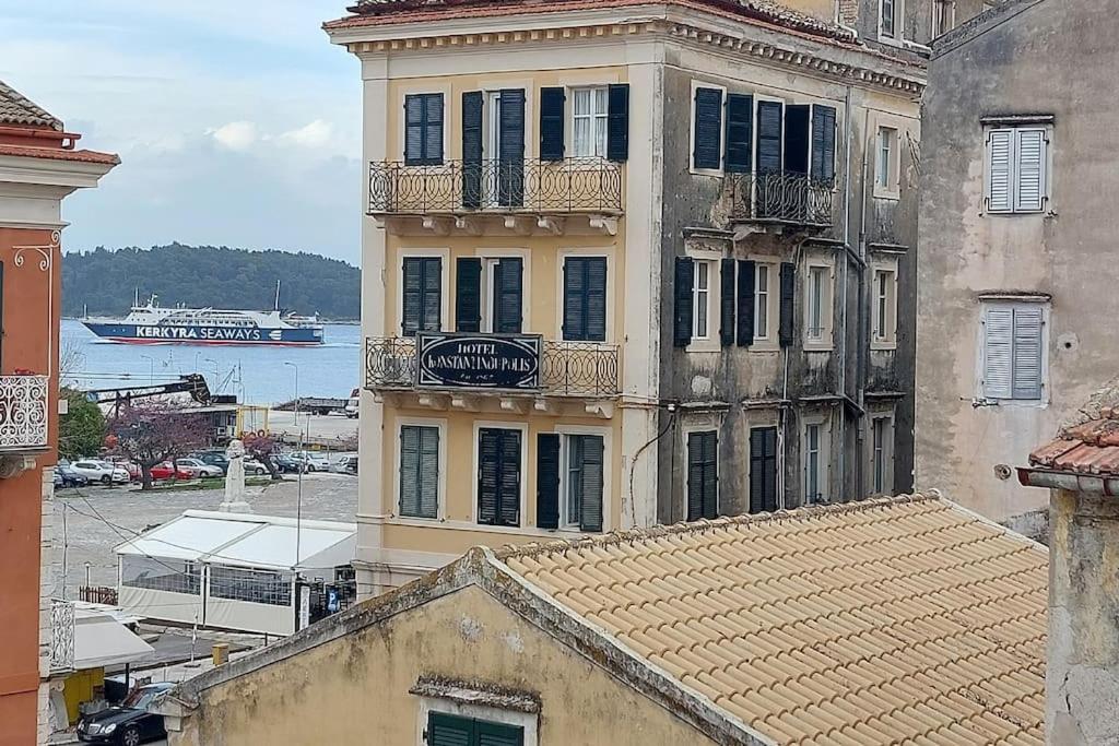 Corfu  Old Port View Apartment, Διαμέρισμα Στο Κέντρο 2 Υπνοδωματίων מראה חיצוני תמונה