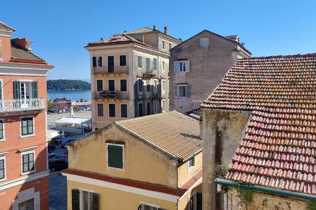 Corfu  Old Port View Apartment, Διαμέρισμα Στο Κέντρο 2 Υπνοδωματίων מראה חיצוני תמונה